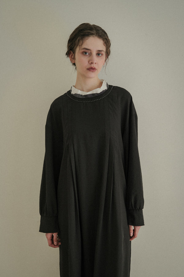 2-Way Detachable Collar Dress