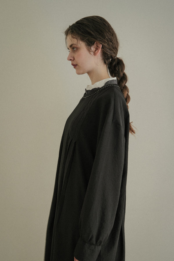 2-Way Detachable Collar Dress