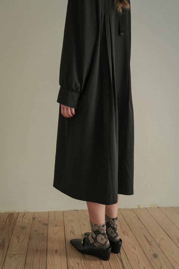 2-Way Detachable Collar Dress