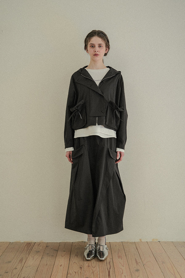 Book Pocket Hooded Jacket