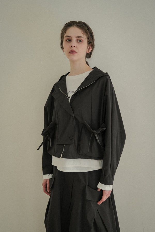 Book Pocket Hooded Jacket