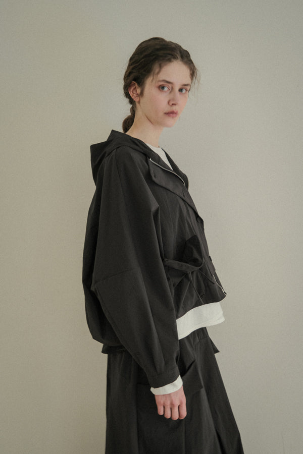 Book Pocket Hooded Jacket