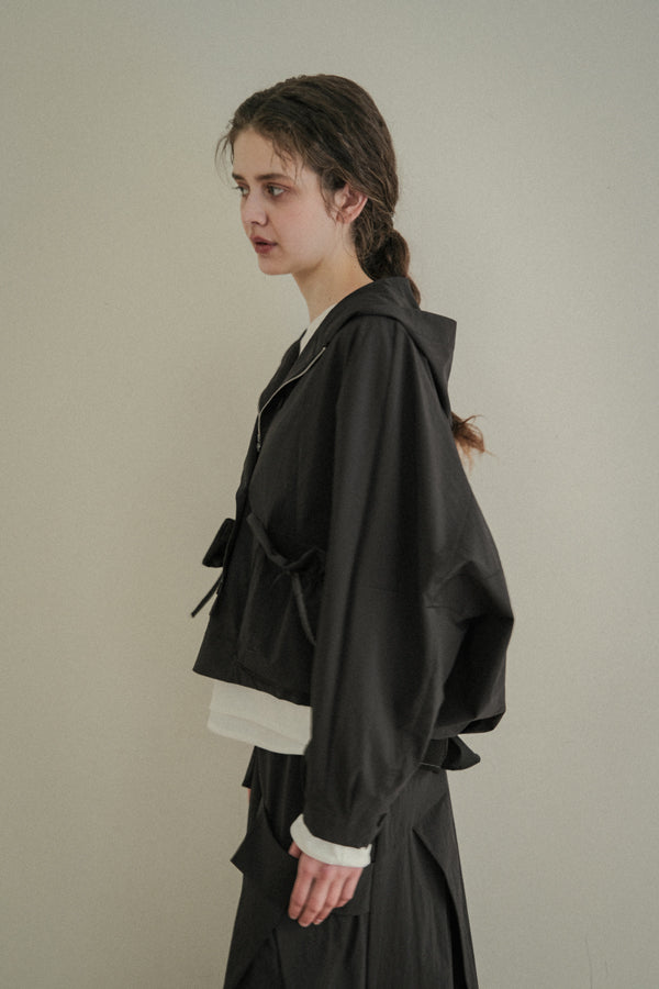 Book Pocket Hooded Jacket