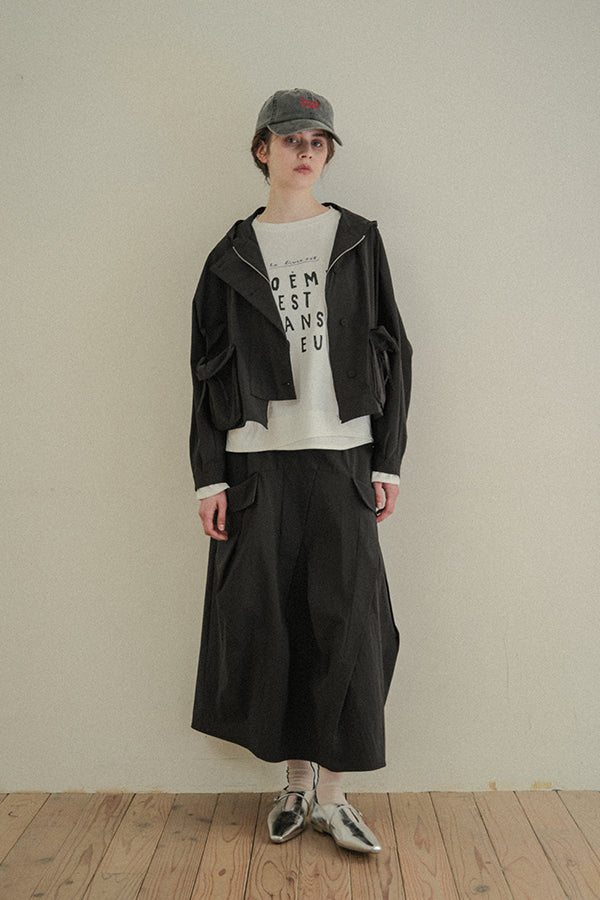 Book Pocket Hooded Jacket