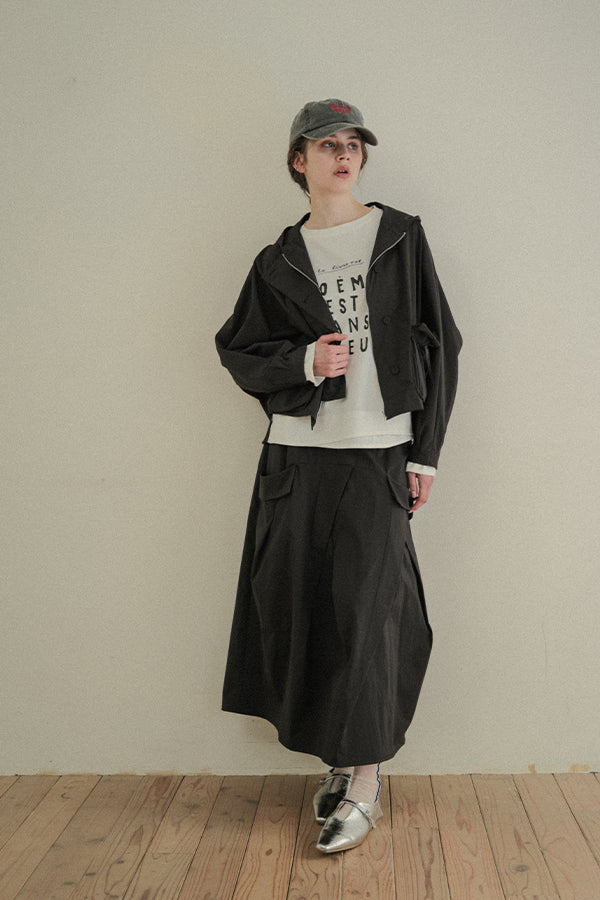 Book Pocket Hooded Jacket