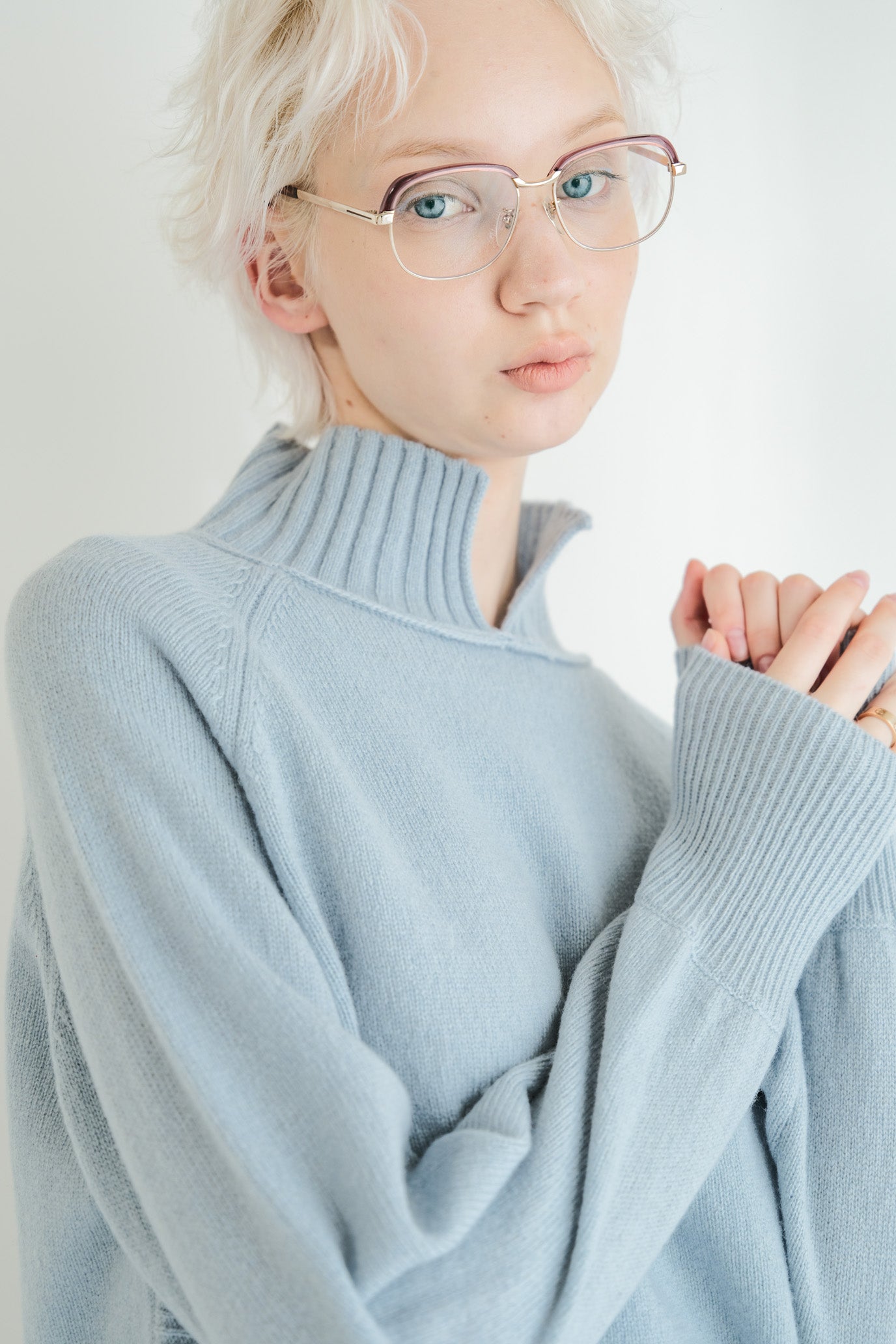 100% Wool Round Hem Pullover