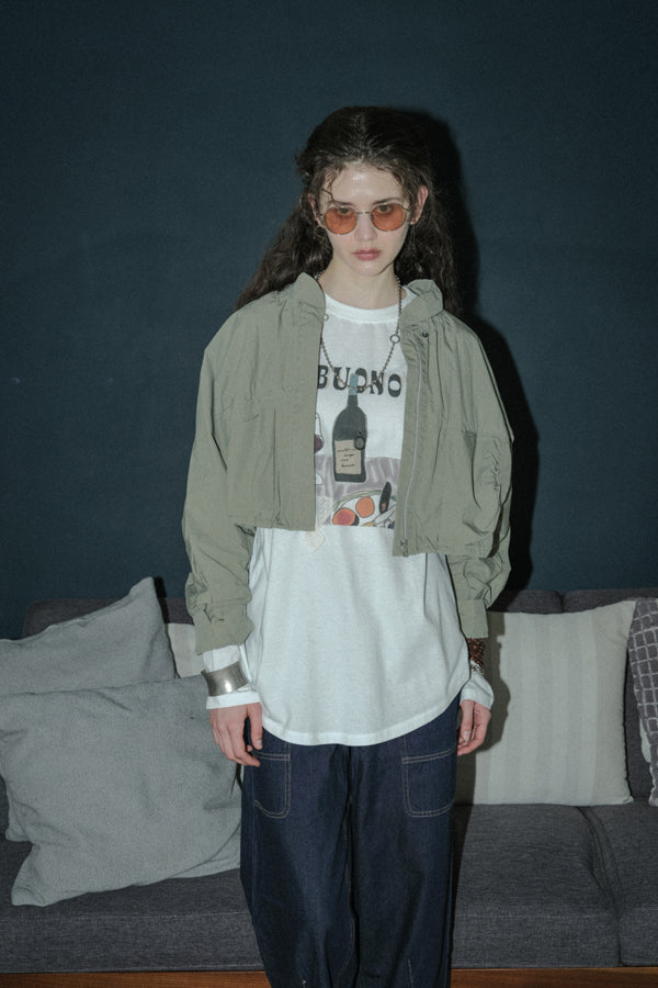 No. Gather Sleeve Pullover