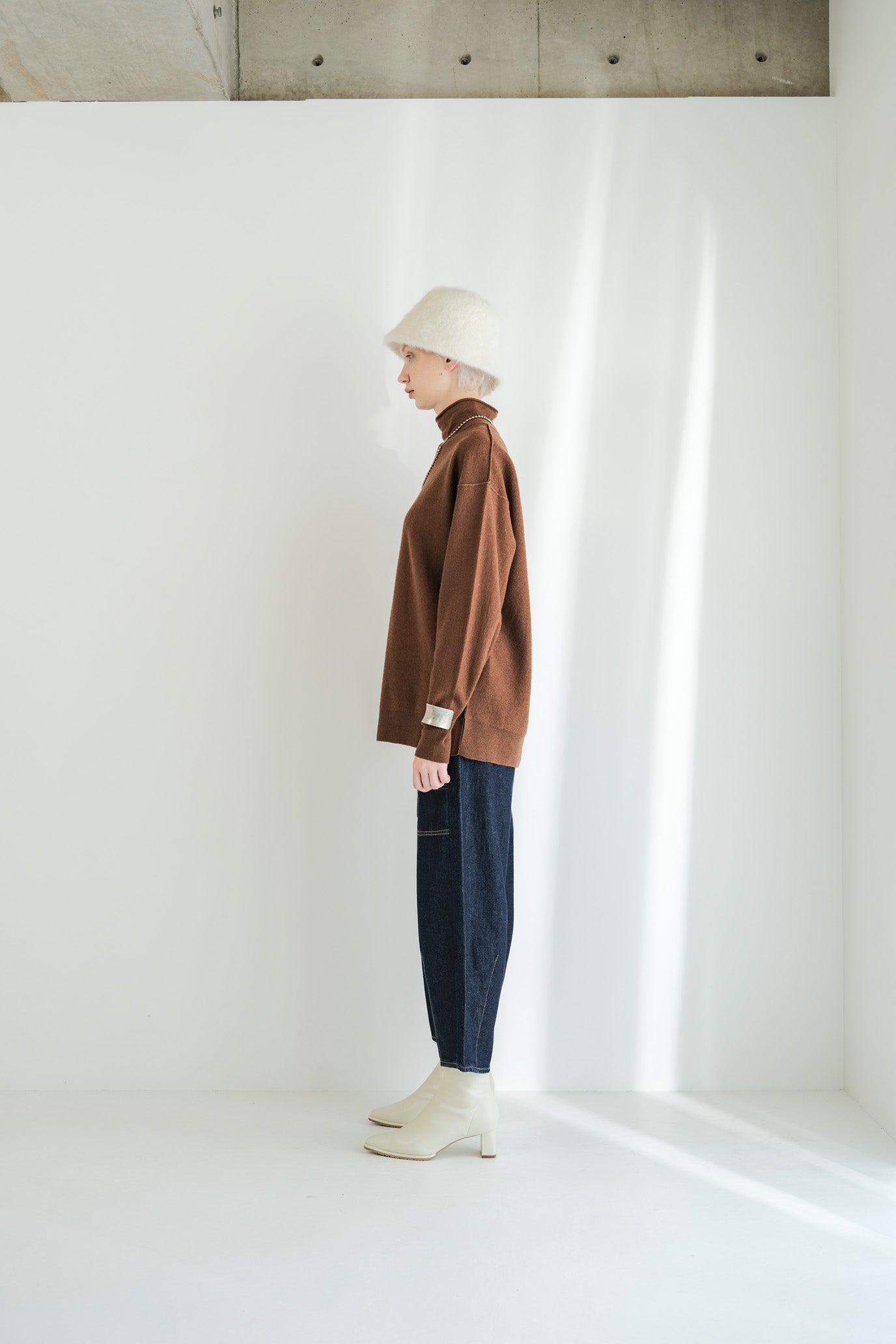 Compressed High Neck Pullover