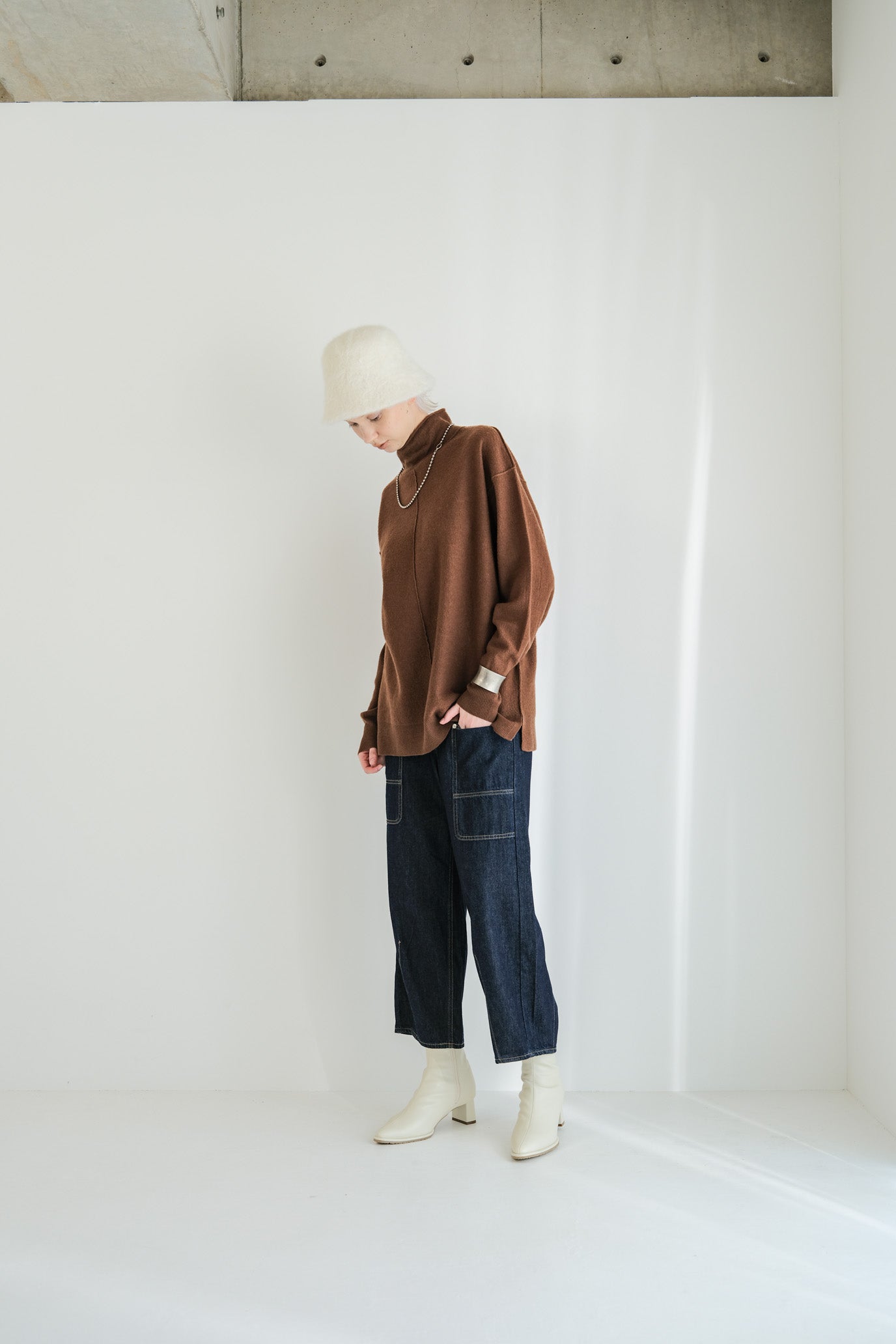 Compressed High Neck Pullover