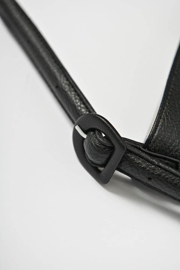 One-Handle Leather Bag with Mini Bag