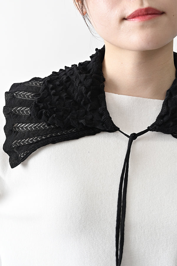 Drawstring Detachable Collar