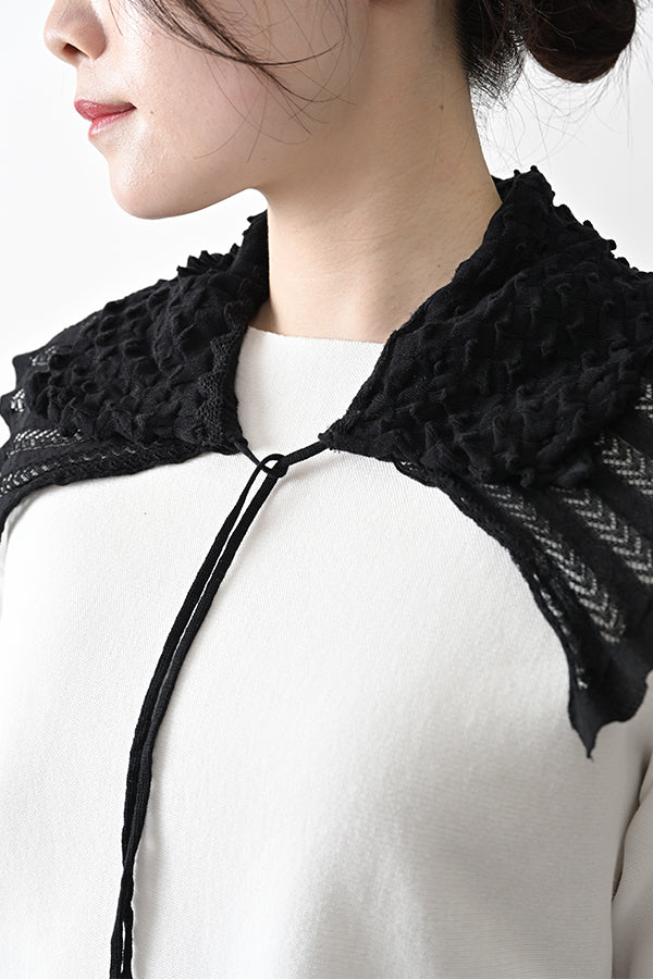 Drawstring Detachable Collar