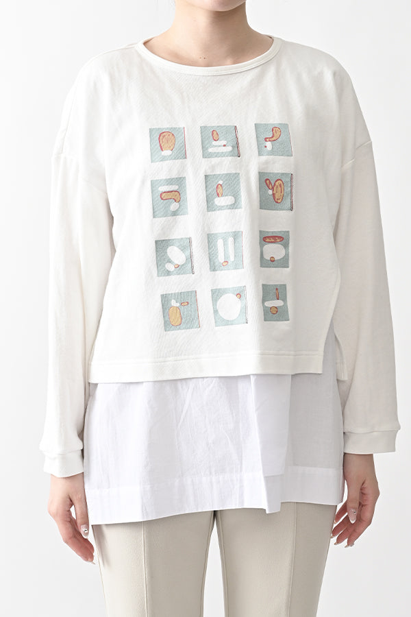 Block Print Pullover