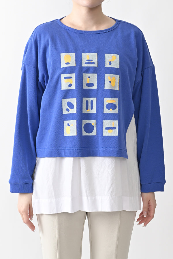 Block Print Pullover