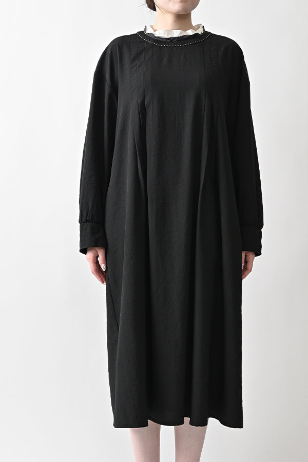 2-Way Detachable Collar Dress