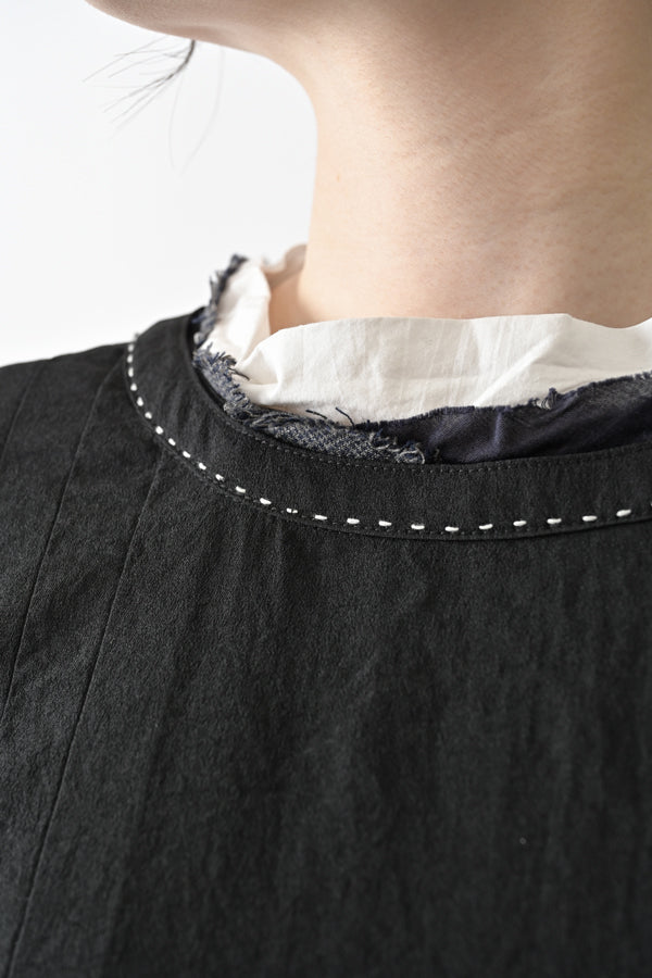 2-Way Detachable Collar Dress