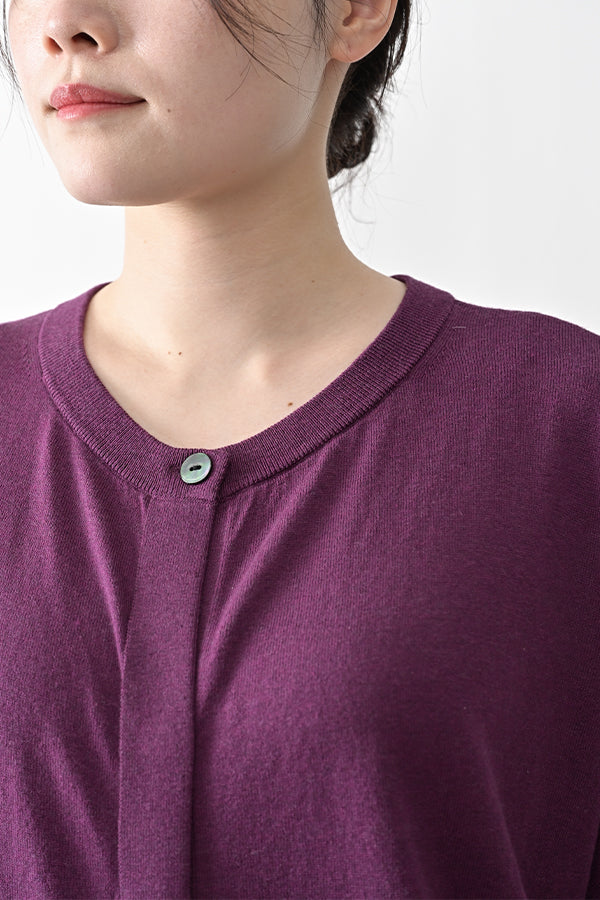 Concealed Placket Cocoon Oversized Vest