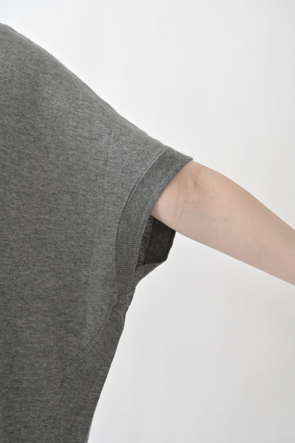 Concealed Placket Cocoon Oversized Vest
