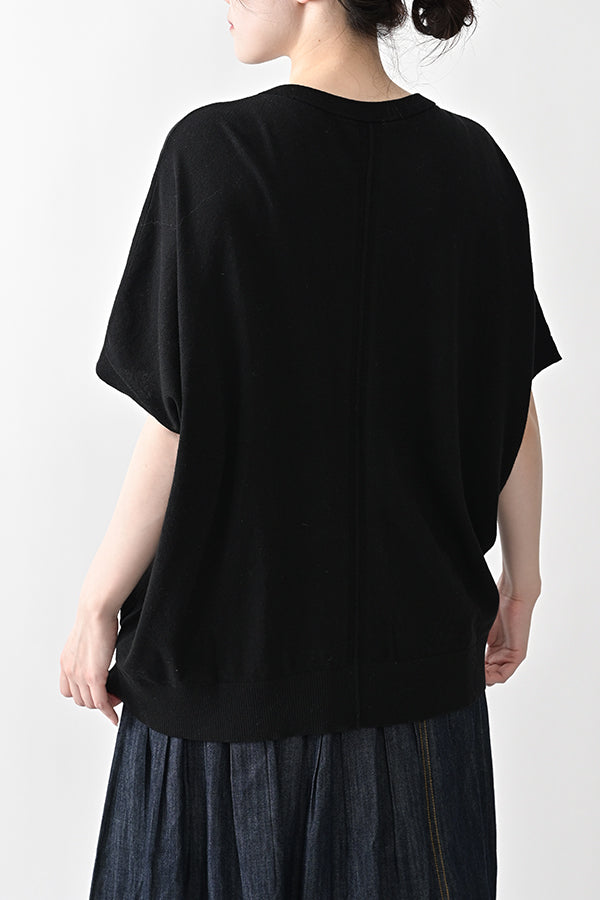 Concealed Placket Cocoon Oversized Vest