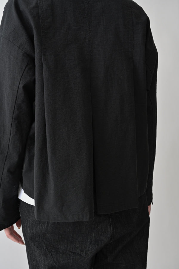 Motif Embroidered Short Jacket