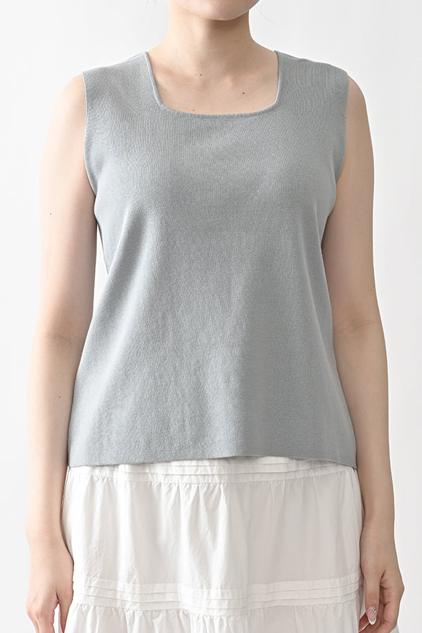 2-Way Full Milano Knit Sleeveless Pullover