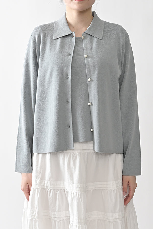 Noble Full Milano Knit Jacket Cardigan