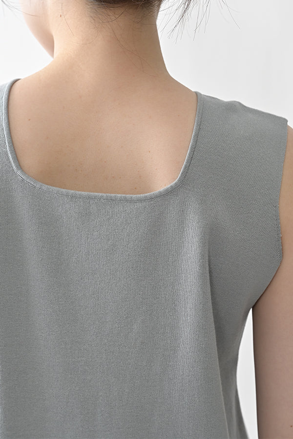 2-Way Full Milano Knit Sleeveless Pullover