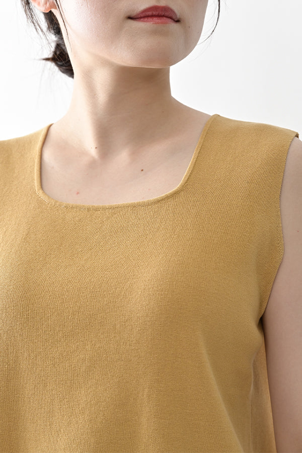 2-Way Full Milano Knit Sleeveless Pullover