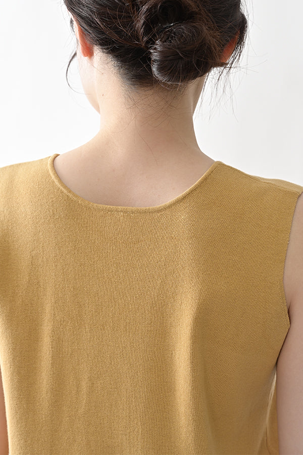 2-Way Full Milano Knit Sleeveless Pullover