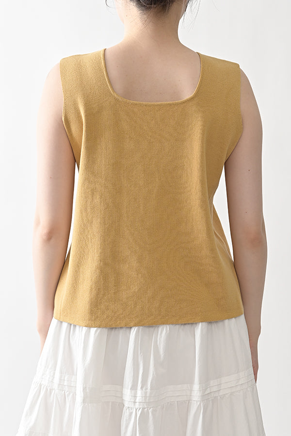 2-Way Full Milano Knit Sleeveless Pullover
