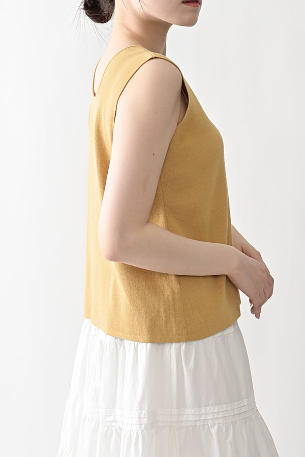 2-Way Full Milano Knit Sleeveless Pullover