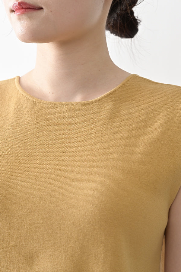 2-Way Full Milano Knit Sleeveless Pullover