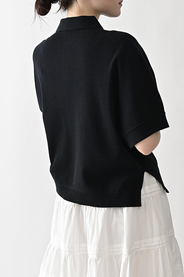 Spangle Embroidered Cocoon Vest