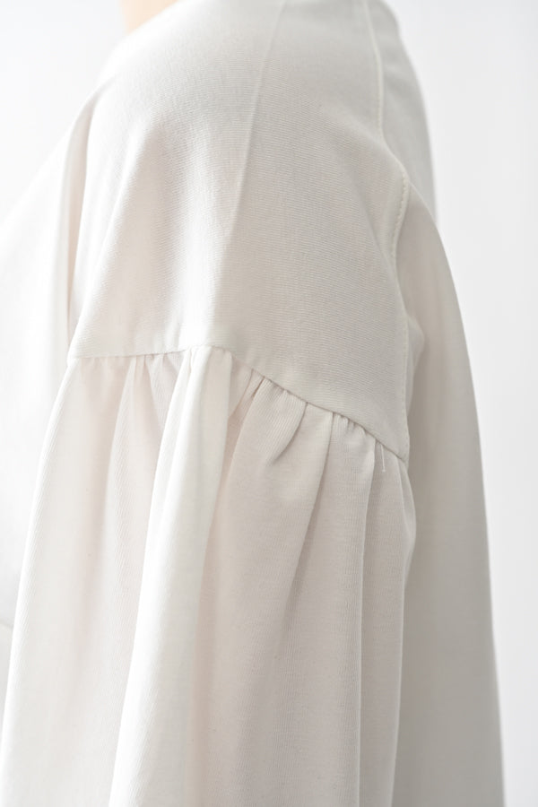 Gather Sleeve Long Sleeve T-Shirt