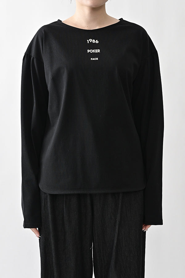 Gather Sleeve Long Sleeve T-Shirt