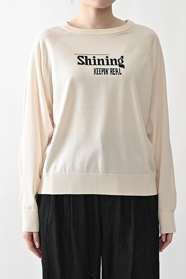 BACK No.9 Raglan Pullover