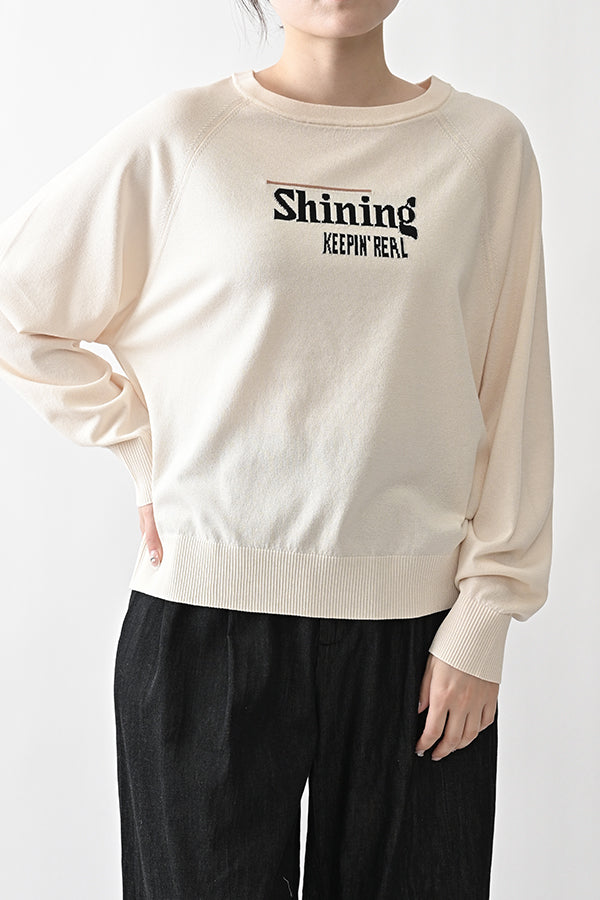 BACK No.9 Raglan Pullover