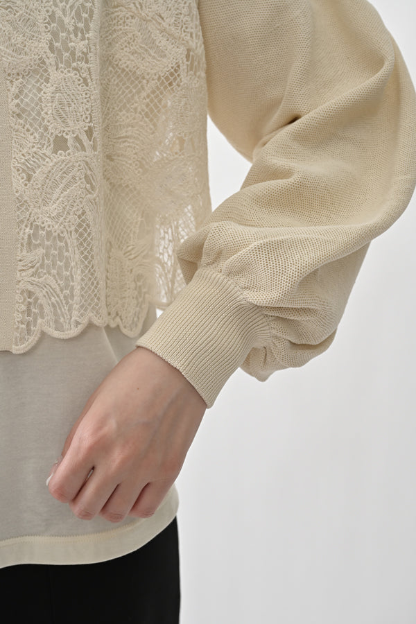Floral Veil Cardigan