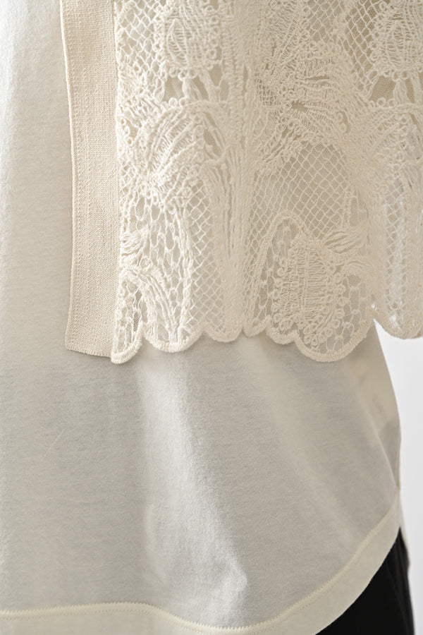 Floral Veil Cardigan