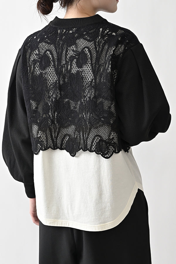 Floral Veil Cardigan