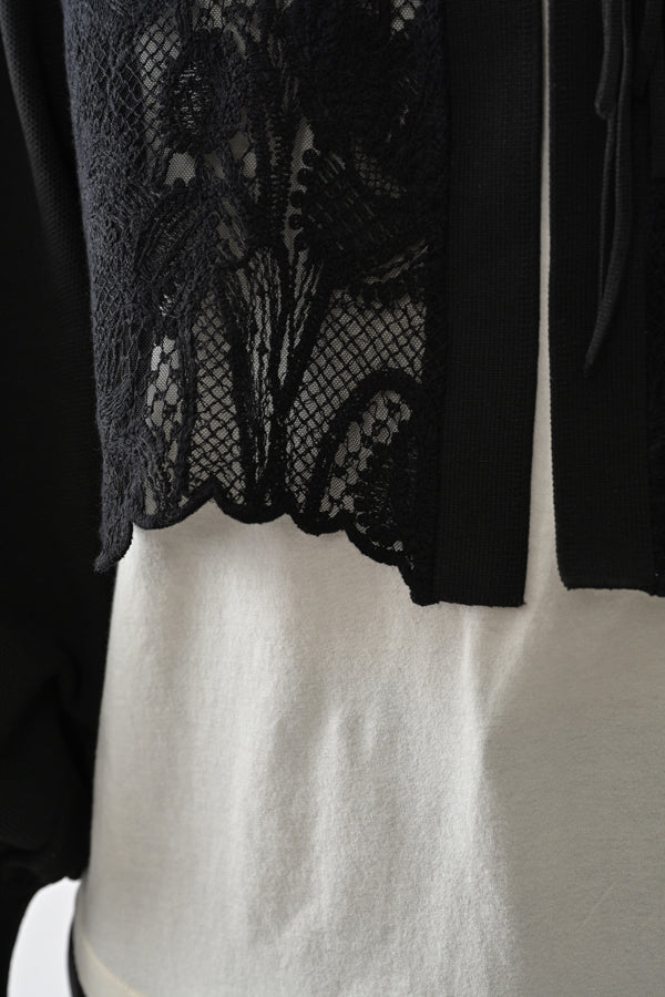 Floral Veil Cardigan