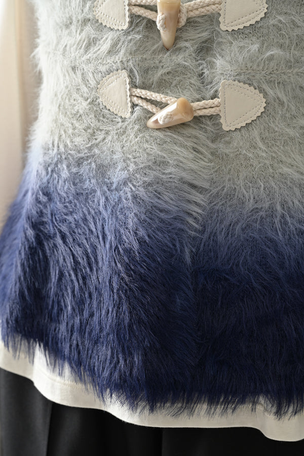 Space-Dyed Feather Flare Vest