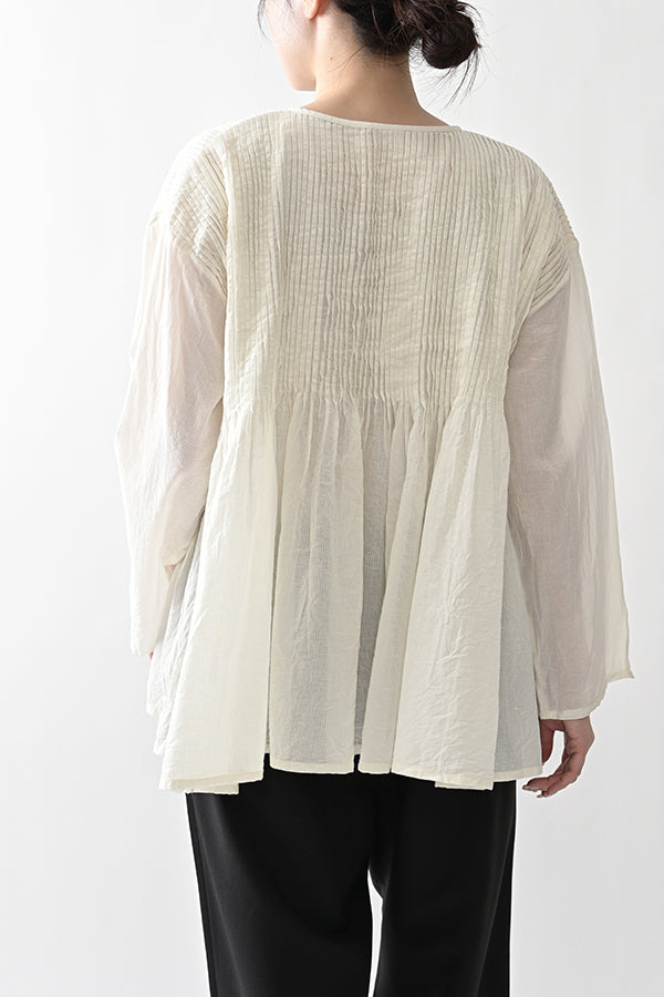 Pin Tuck Blouse