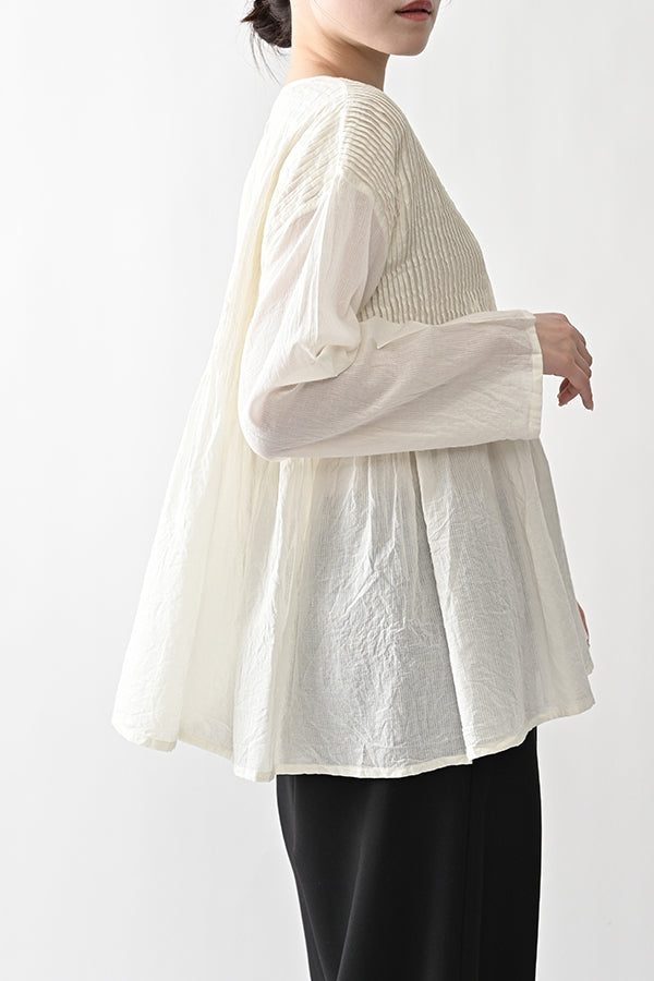 Pin Tuck Blouse