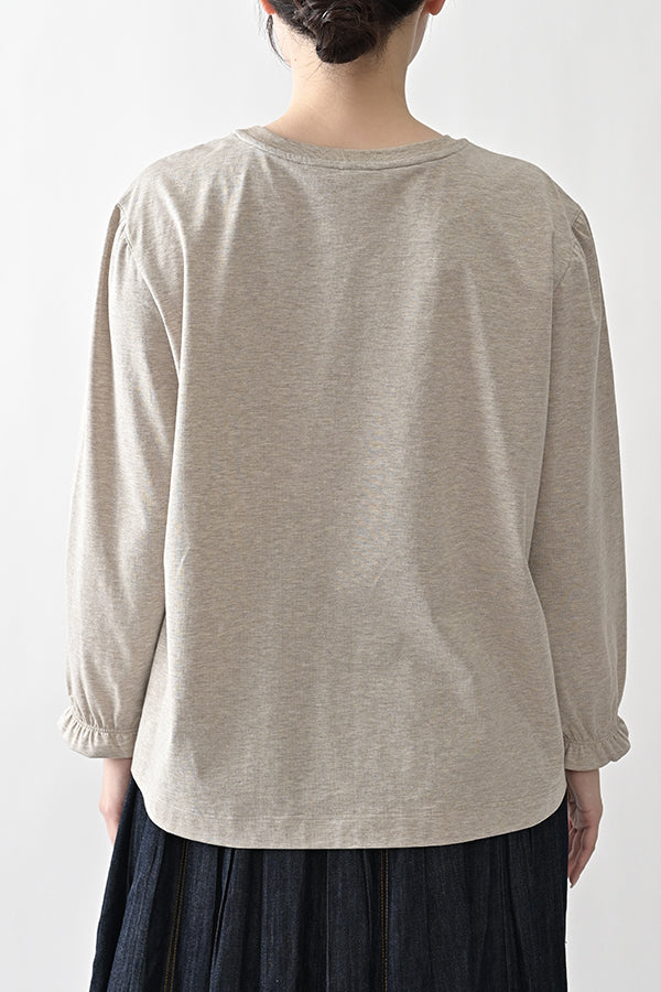 No. Gather Sleeve Pullover