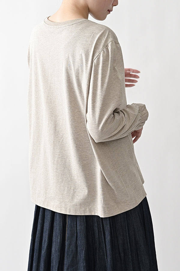 No. Gather Sleeve Pullover