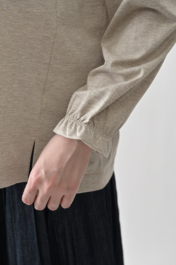 No. Gather Sleeve Pullover