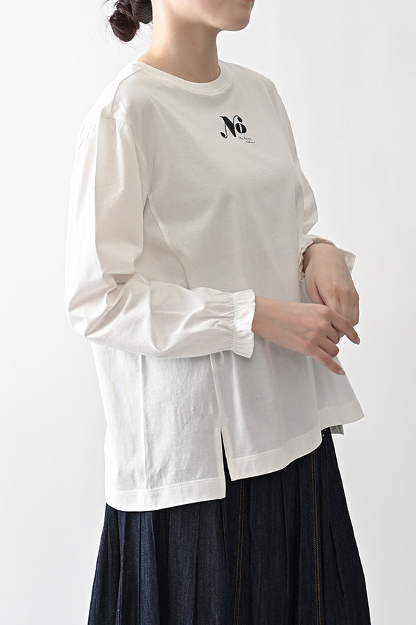 No. Gather Sleeve Pullover
