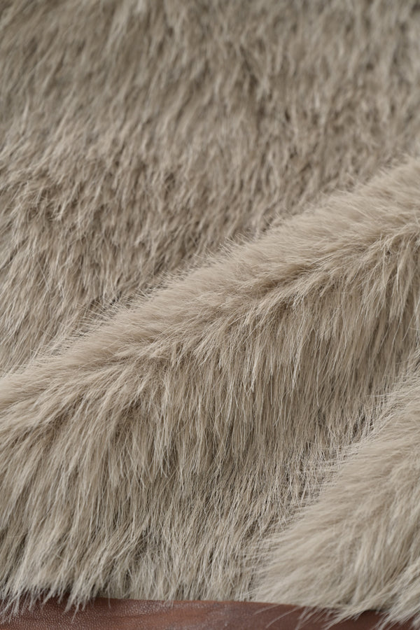 Layered-Look Fur Vest
