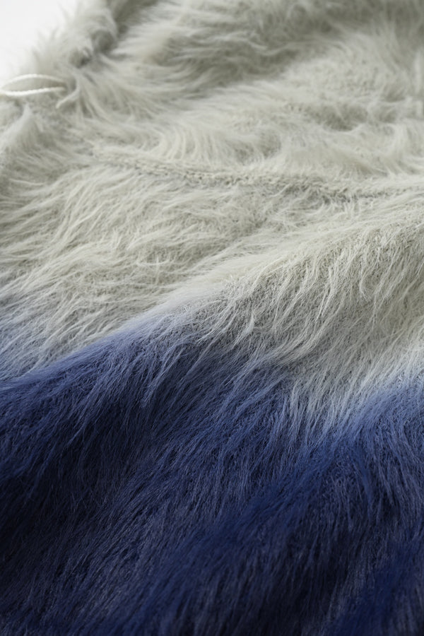 Space-Dyed Feather Flare Vest
